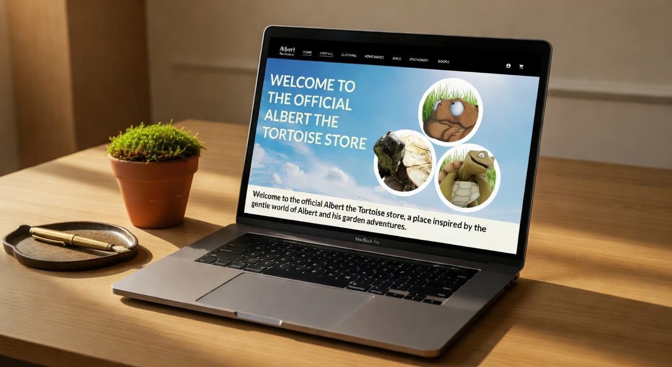 Albert Shop official cartoon merchandise ecommerce website