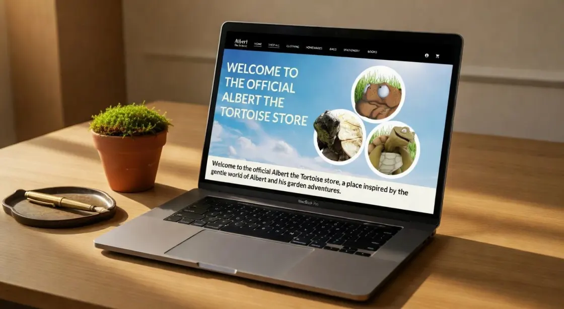 Albert Shop official cartoon merchandise ecommerce website