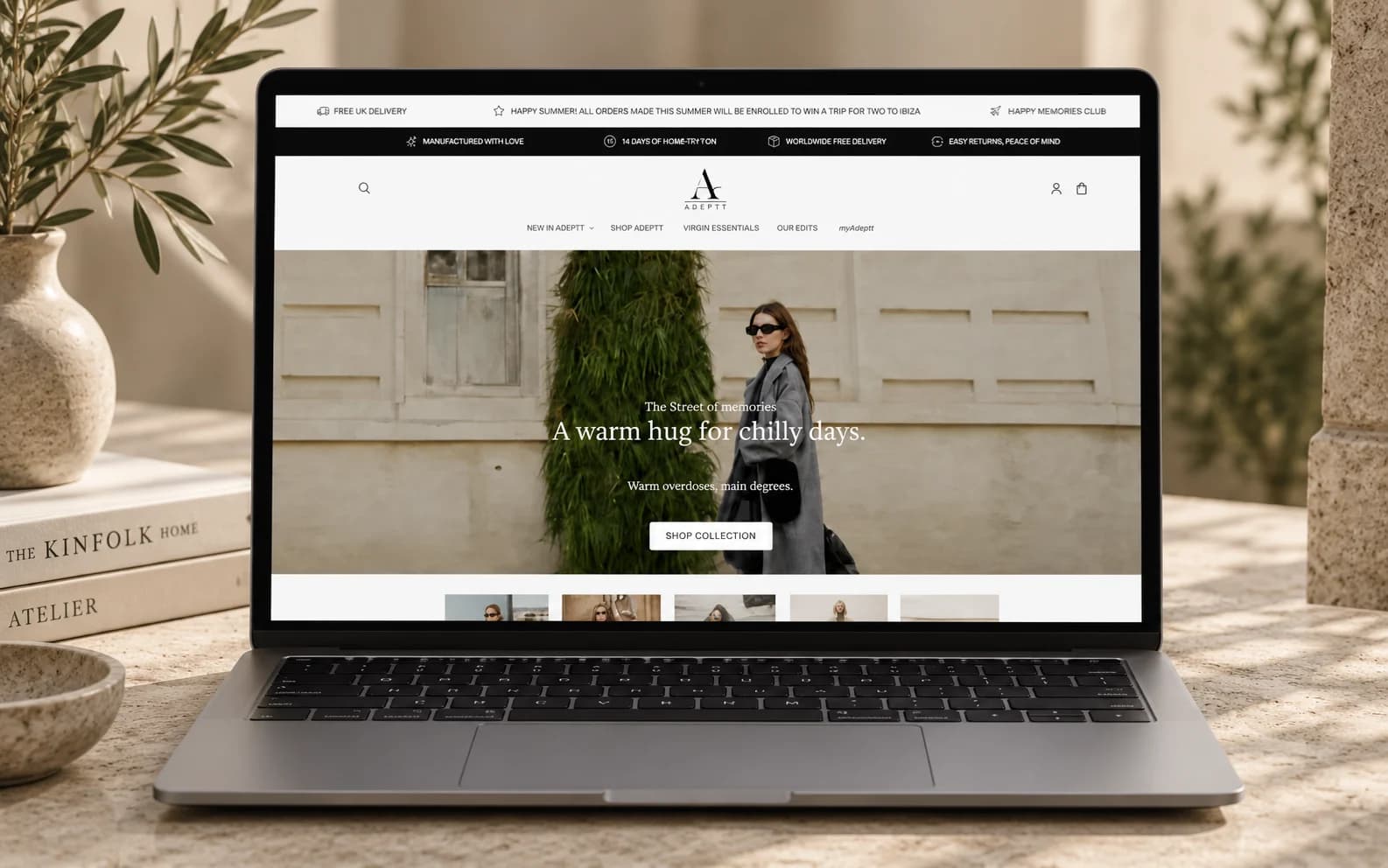 Ребрандинг и e-commerce проект за модния бранд Adeptt