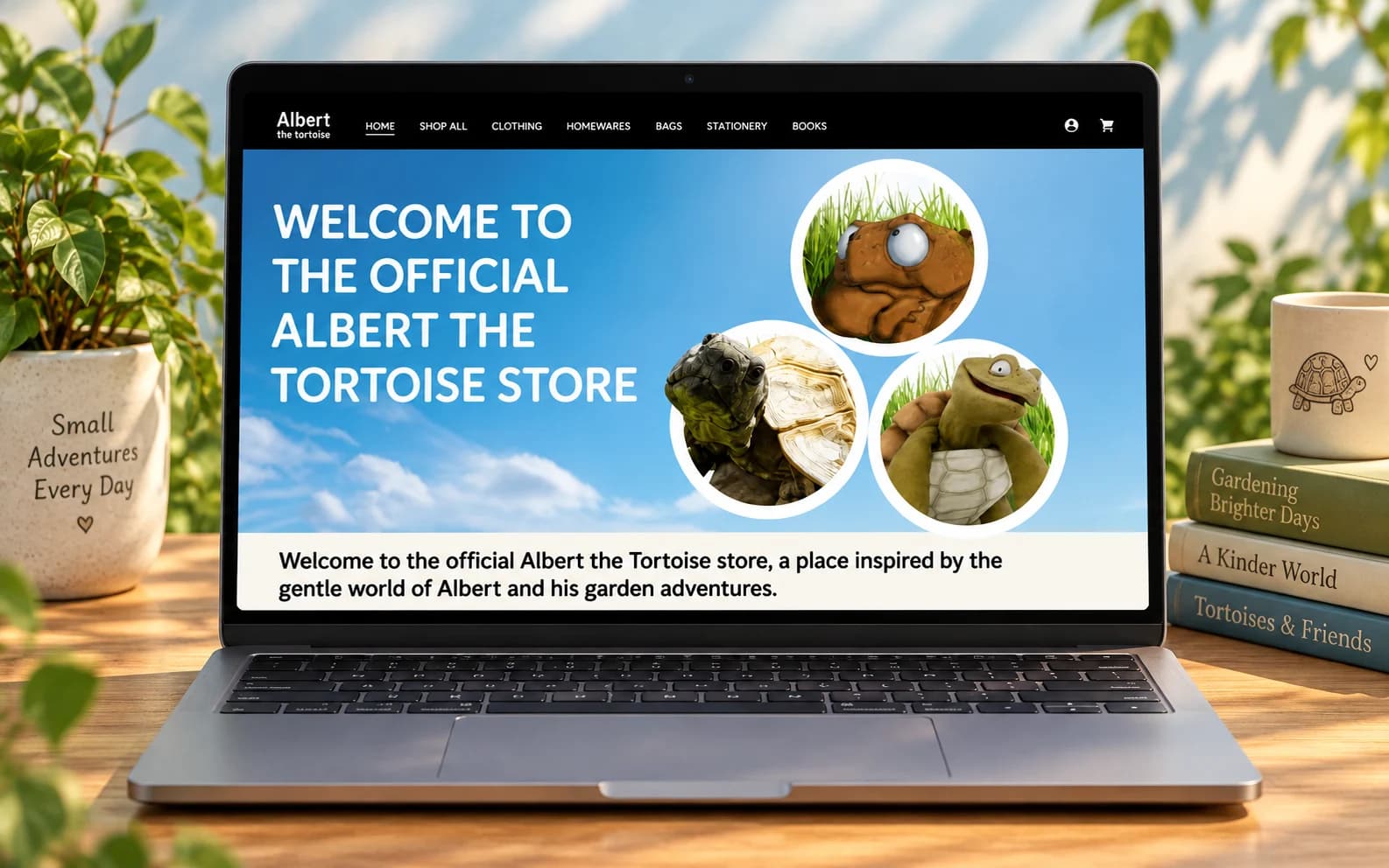 Официалният онлайн магазин за анимационни продукти Albert Shop